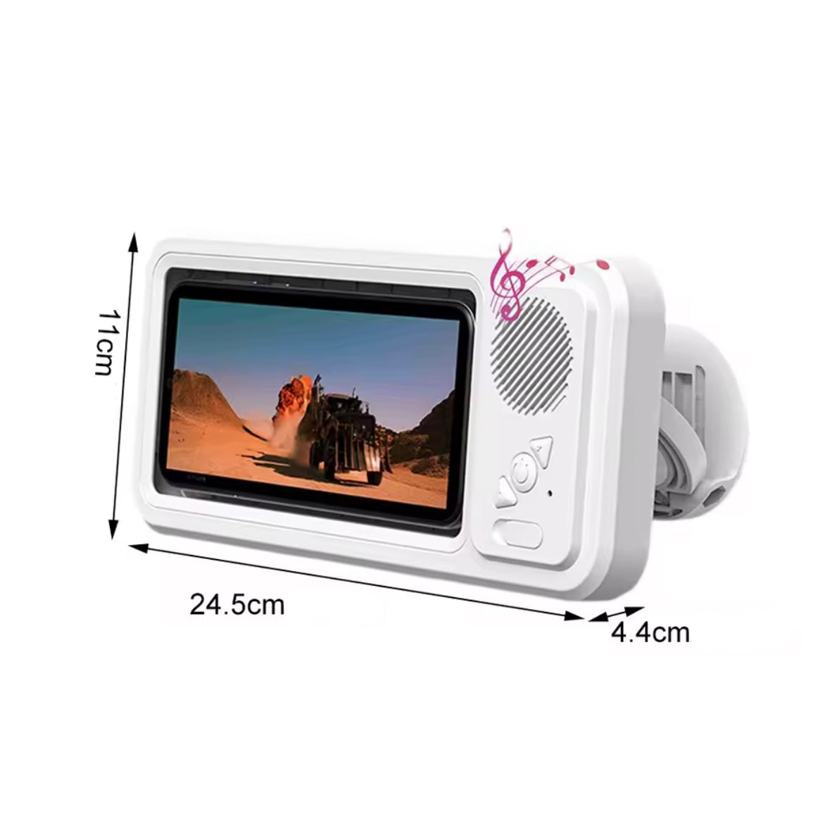 Wasserdichte Smart-Phone Halterung mit Bluetooth Lautsprechern