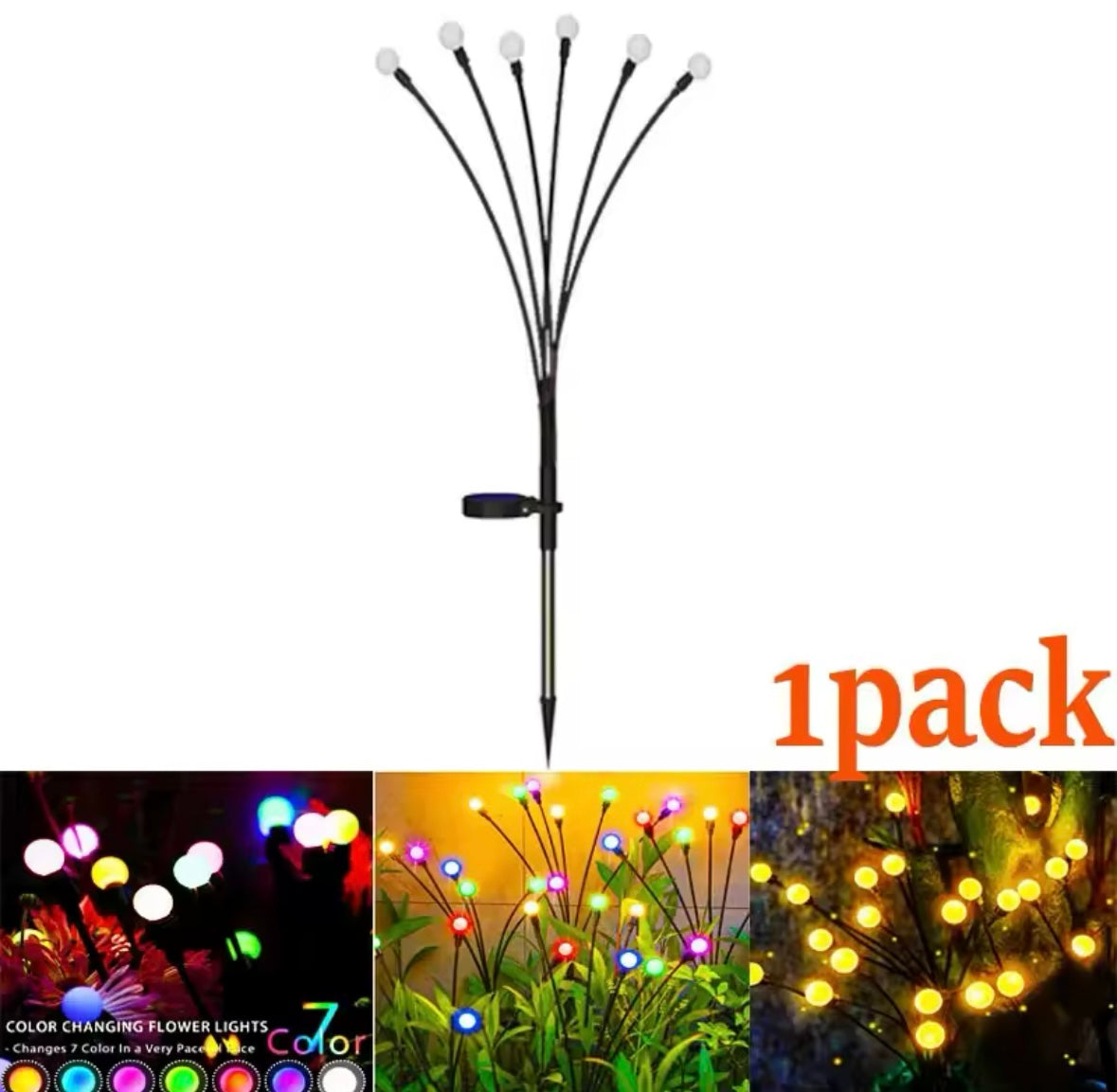 Solarbetriebene Outdoor LED Lichter Bündel Dekoration