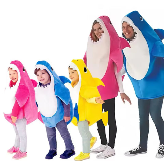 Lustiges Haifisch Ganzkörper Kostüm
