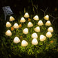 Magische Solar Pilz Lichterkette