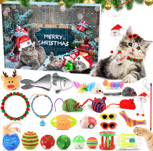 Katzen Adventskalender für Haustiere