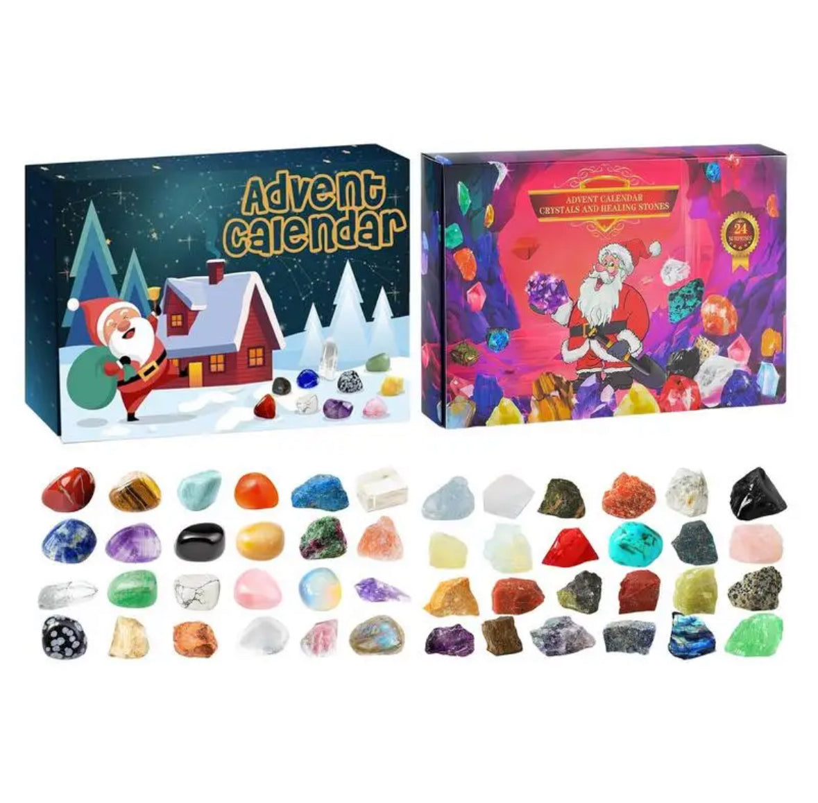 Edelstein Kristall Adventskalender