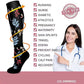 6 Paar Farbige Kompressions Socken