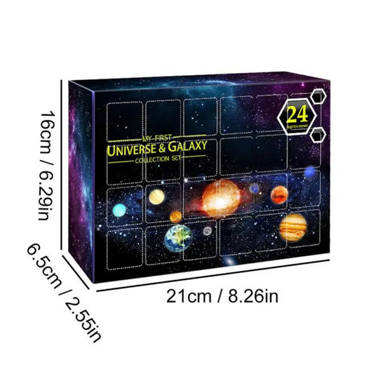 Planeten Anhänger Adventskalender