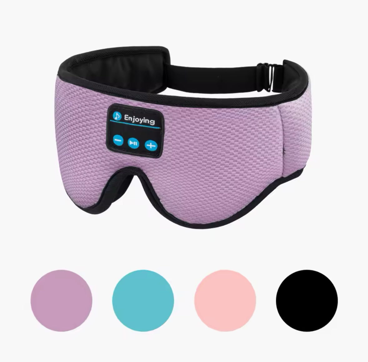 Ergonomische Schlaf Maske mit Kopfhörern