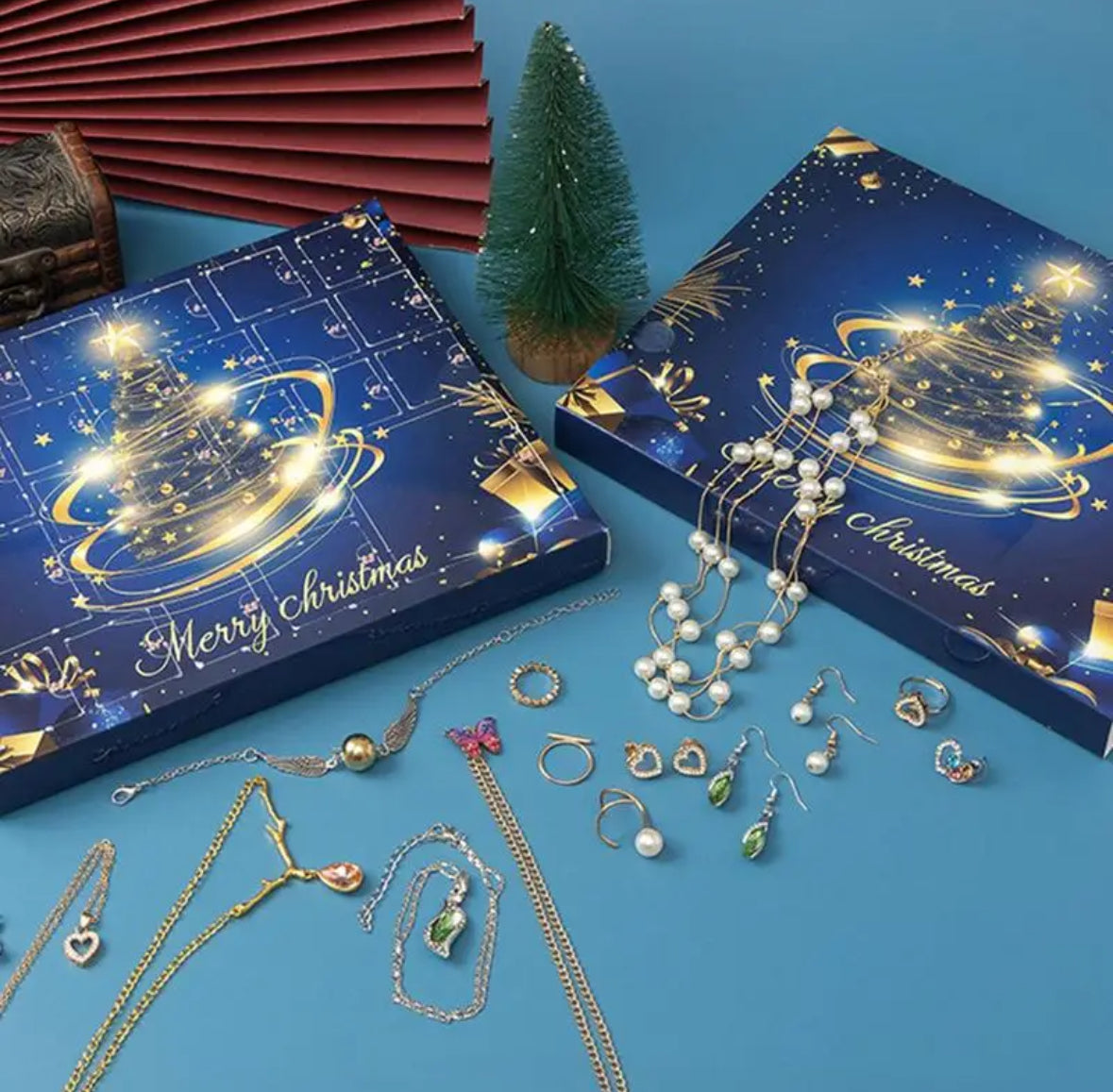 Nickelfreier Schmuck Adventskalender