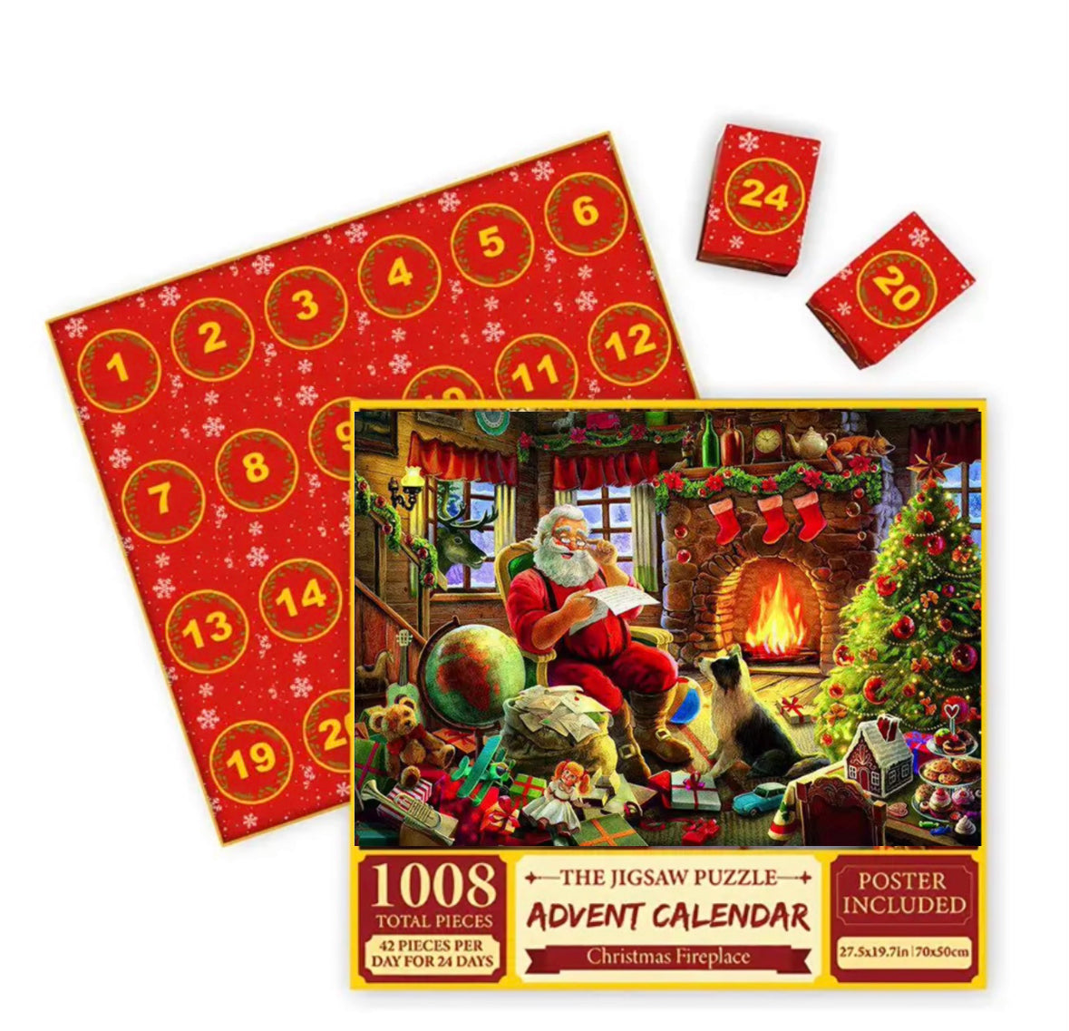 Riesen Puzzle Adventskalender
