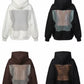 Rückenfreier Luxus Fashion Hoodie