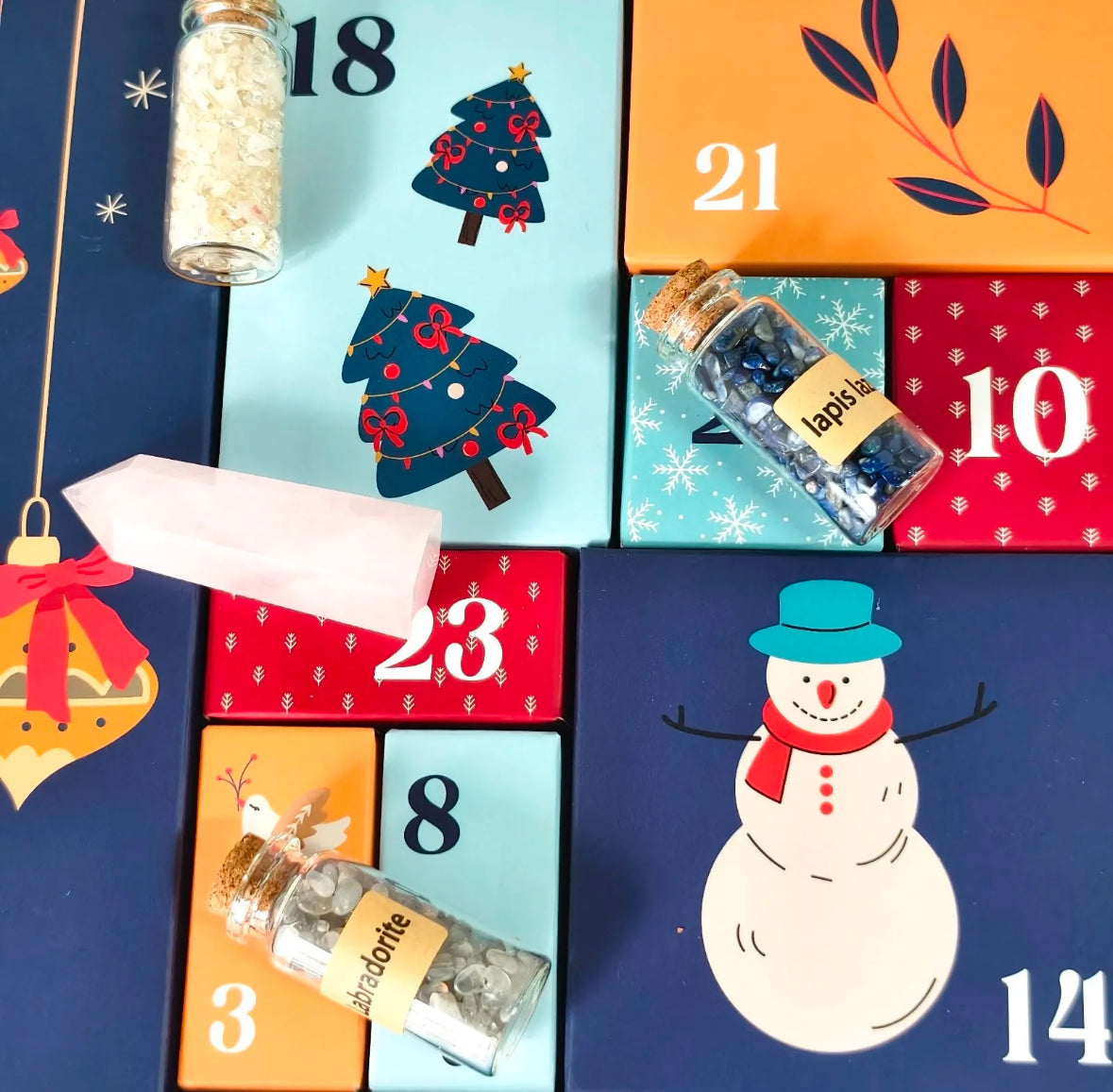 XXL Edelstein Adventskalender
