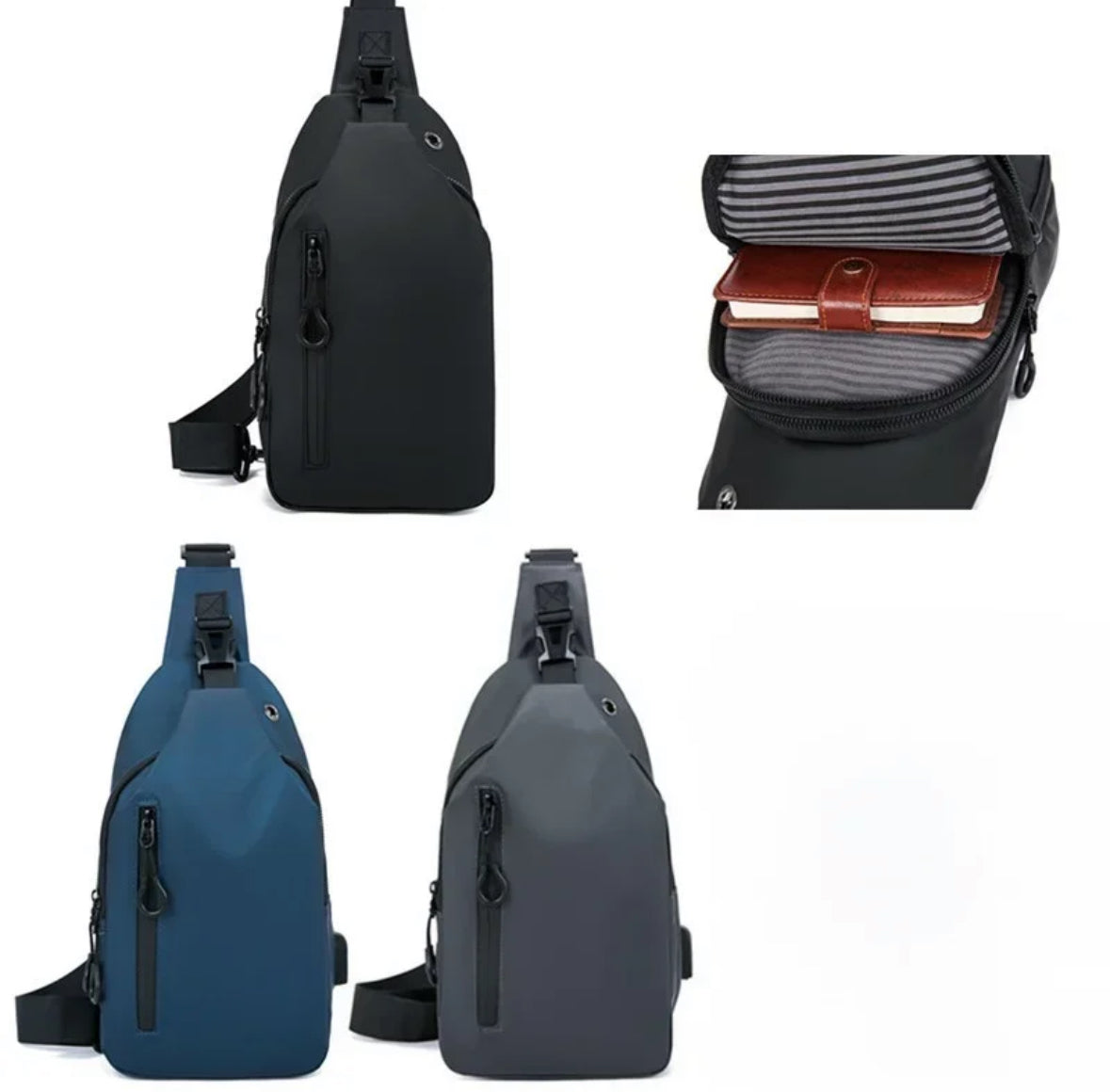 Wasserdichte Sport Unisex Umhängetasche