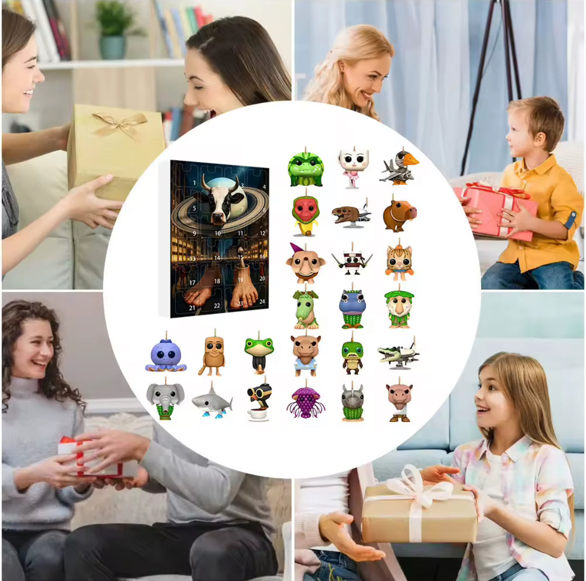 Brainrot Meme Figuren Adventskalender