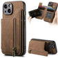 Wildleder iPhone Hülle mit Geldbörse