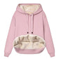 Gefütterter Thermo Winter Hoodie