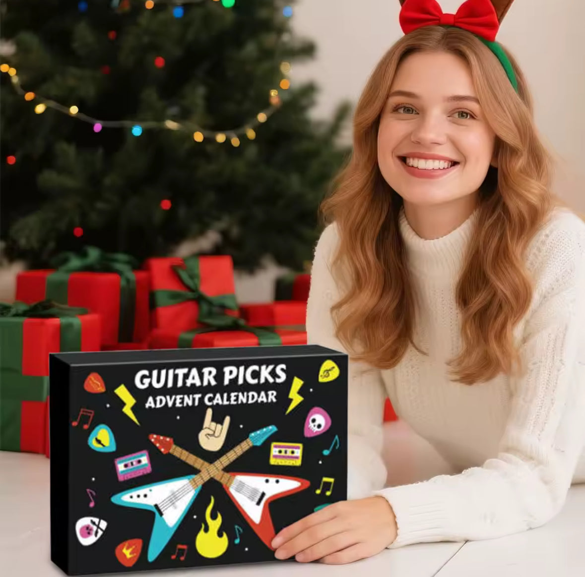 Elektrische-Gitarren Pick Adventskalender