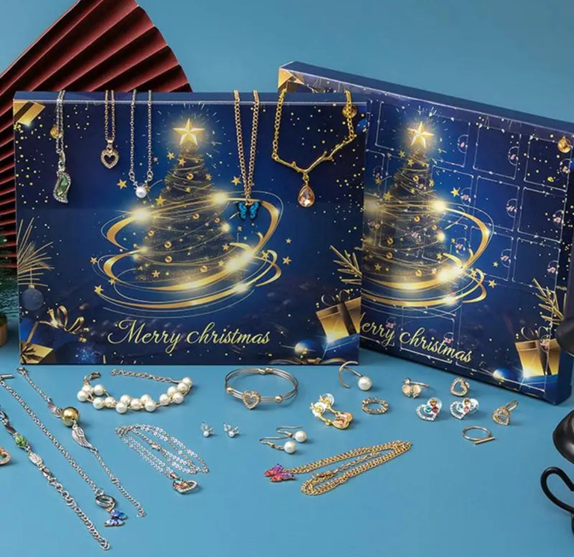 Nickelfreier Schmuck Adventskalender