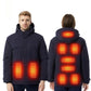 Beheizbare Wärme Winterjacke