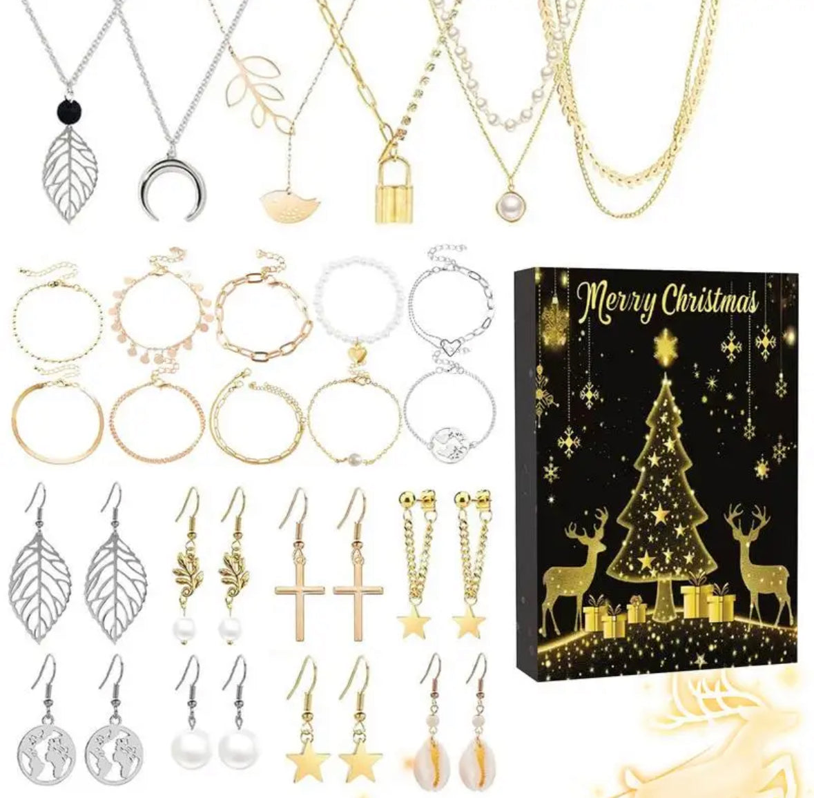 Nickelfreier Schmuck Adventskalender