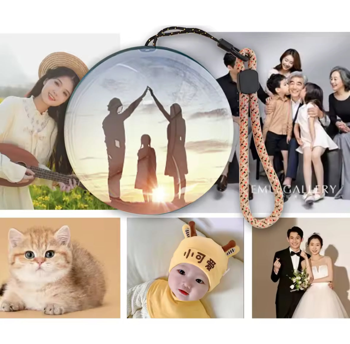 LED Video Erinnerungs Kugel