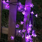 Wetterfeste Blumen Outdoor LED Lichterkette