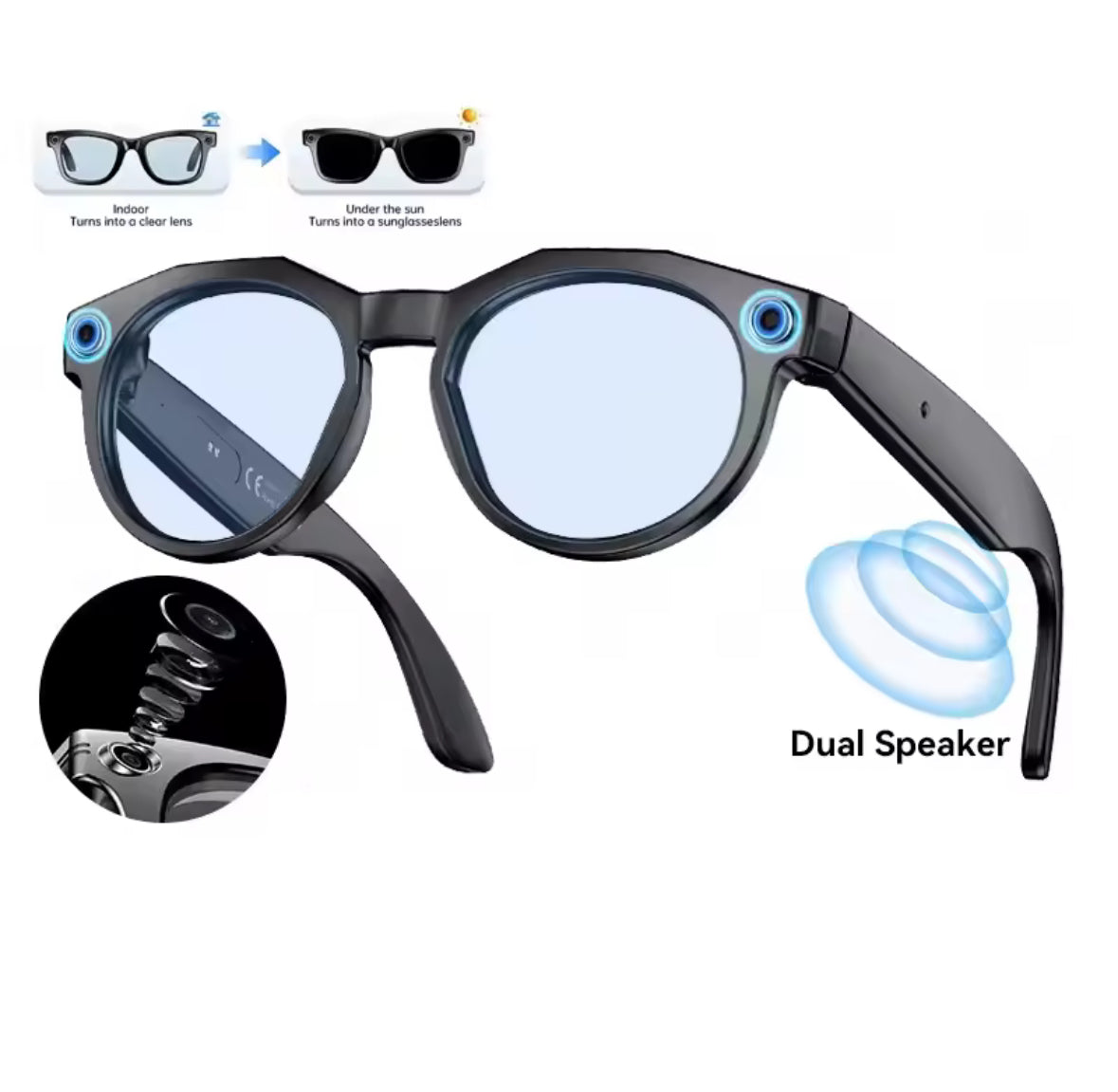 Smart AI Video Sonnenbrille
