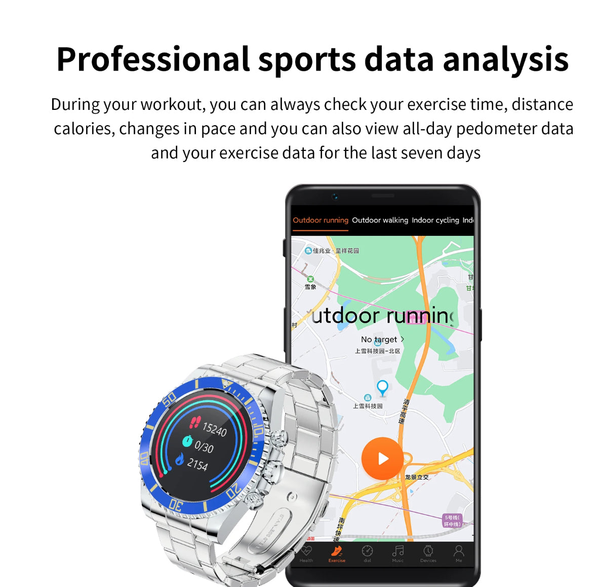 Luxus Smart Watch AW12