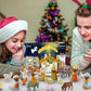Krippen Weihnachtsabend Adventskalender