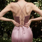 Rückenfreies Abendkleid