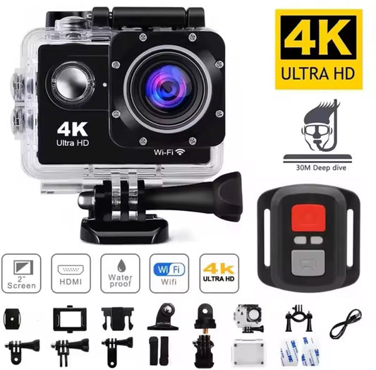 Wasserdichte Sport 4K Action Kamera