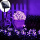 Wetterfeste Blumen Outdoor LED Lichterkette