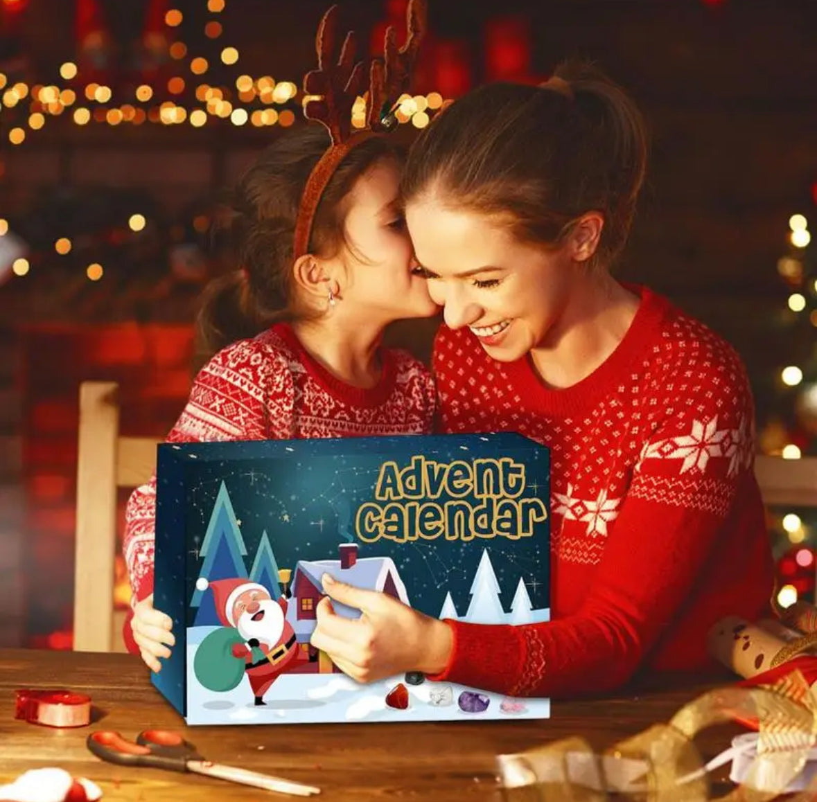 Edelstein Kristall Adventskalender
