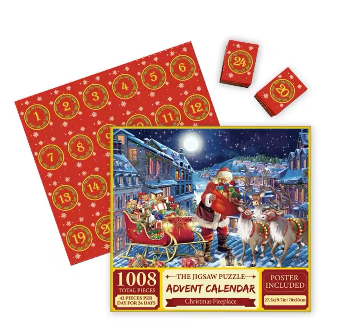 Riesen Puzzle Adventskalender