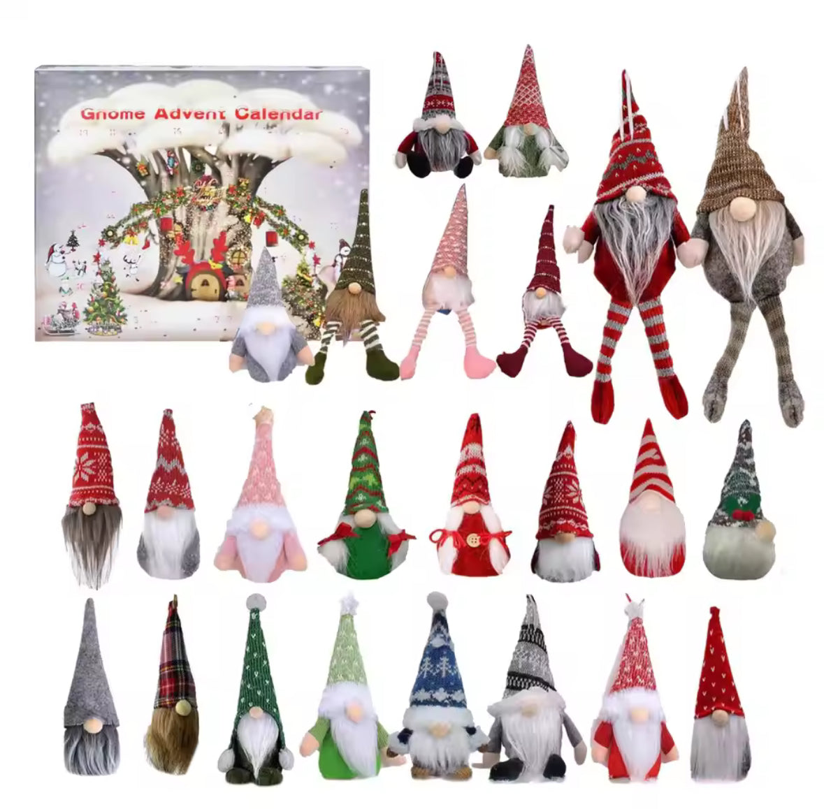 LED Wichtel Adventskalender