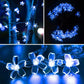 Wetterfeste Blumen Outdoor LED Lichterkette