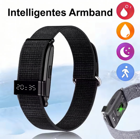 Smart Fitness Tracker mit Zeitangabe