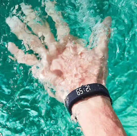 Smart Tracking Vibrations Wecker Armband mit Zeitangabe
