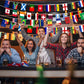 WM 2026 Fussball Länder Flaggenkette