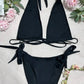 Tankini Anti-Bräunungsstreifen Bikini