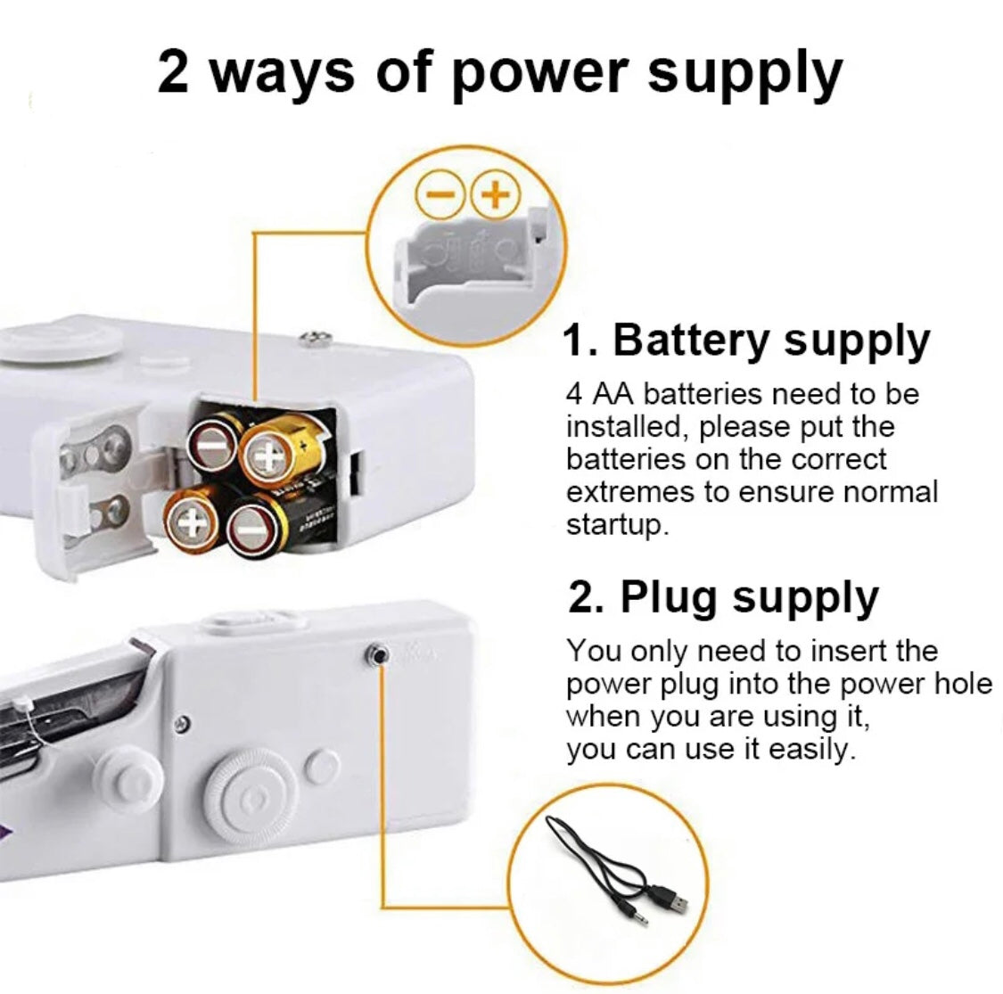 Elektrische Hand Nähmaschine
