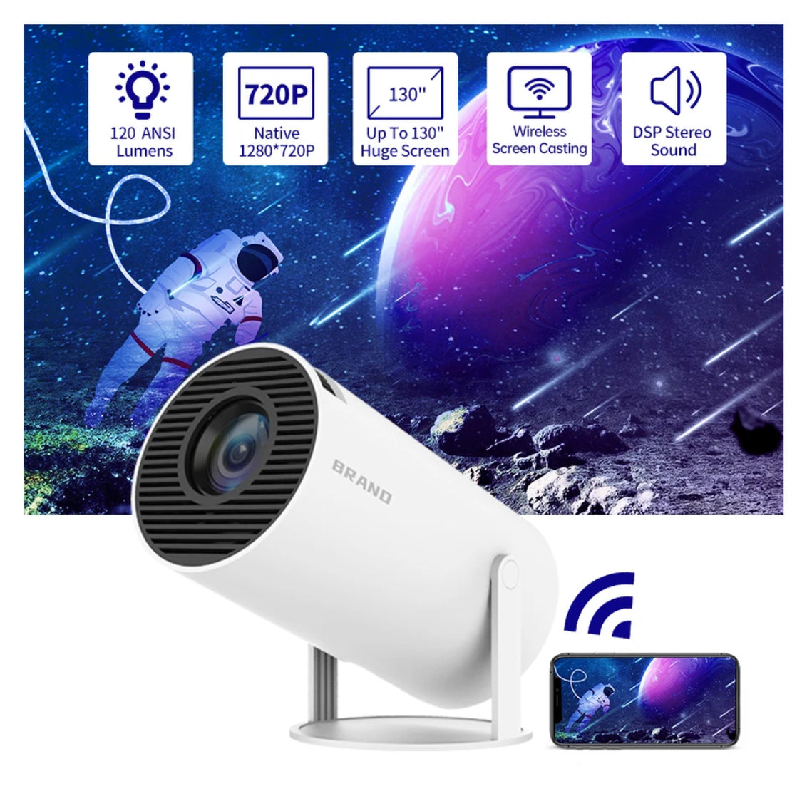 Beambuddy™ Smart HD Projektor