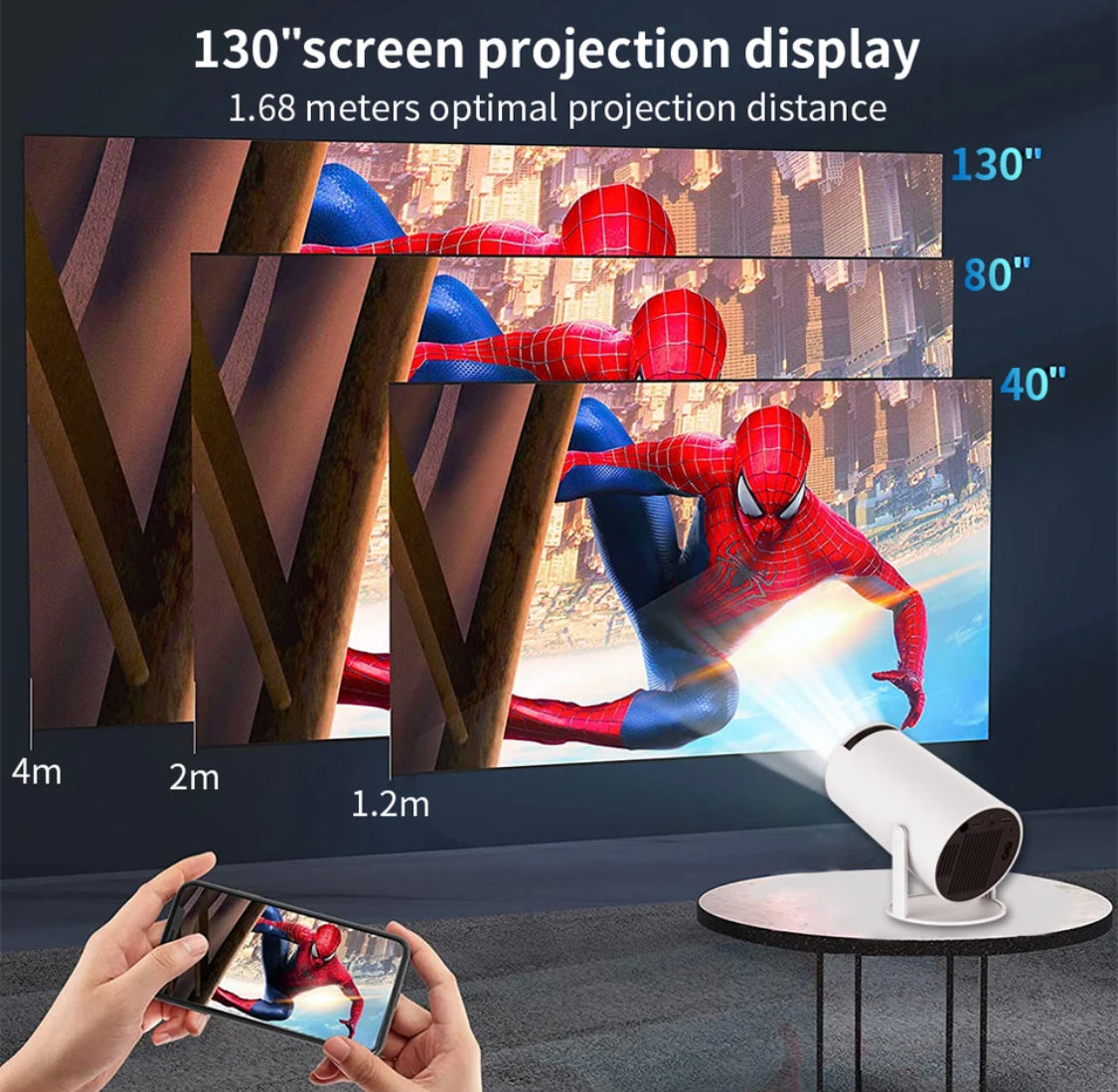 Beambuddy™ Smart HD Projektor