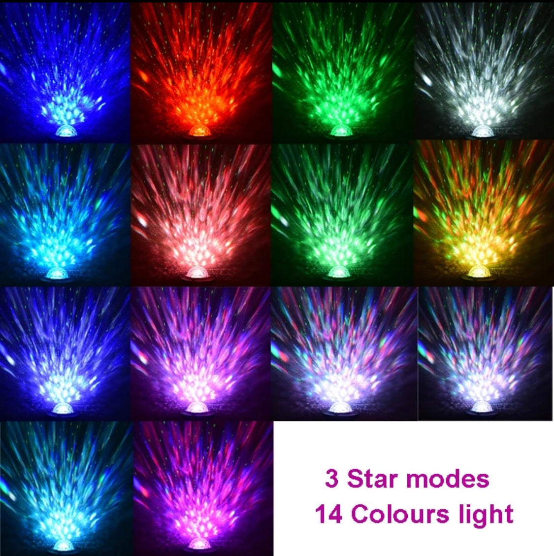 LED Galaxy Projektor