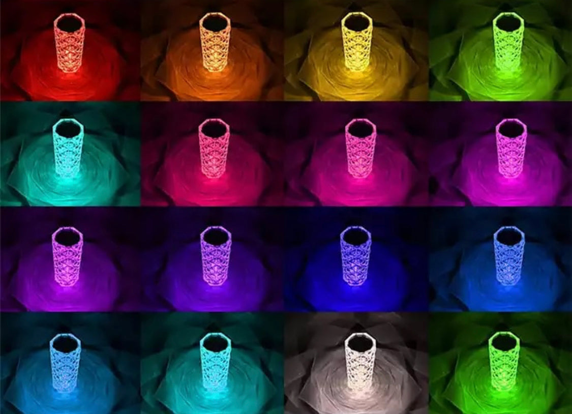 LED Kristall Lampe