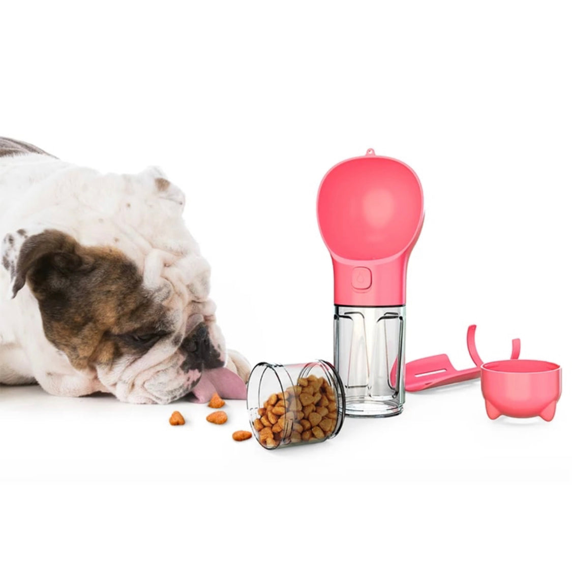 Multifunktionale Trinkflasche für Hunde