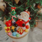 Weihnachts Duftkerze mit Deckel