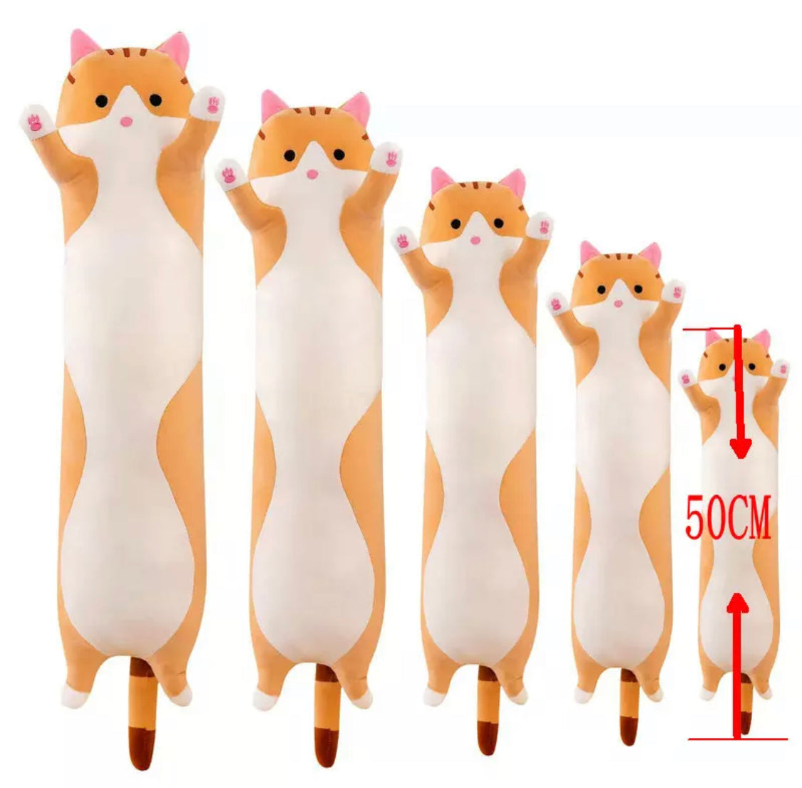 XXL Kissen Plüsch Katze