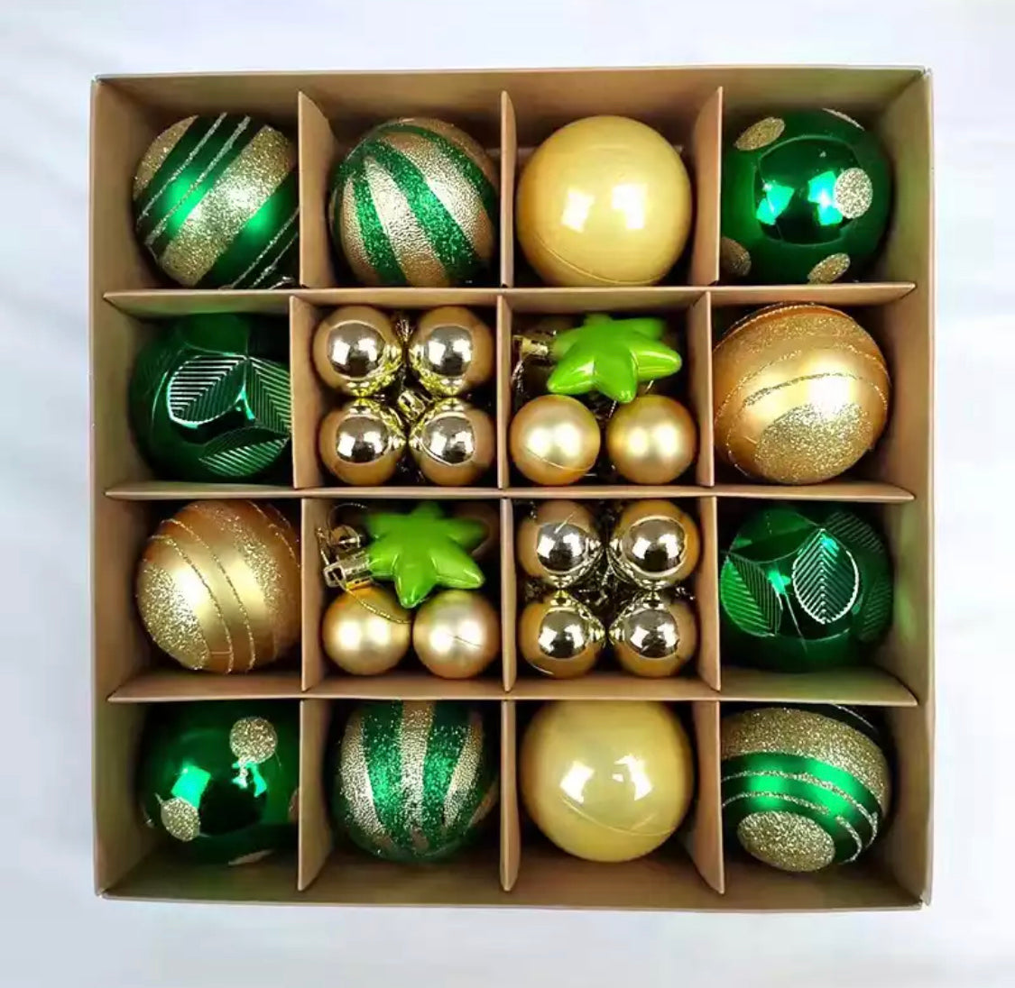 Weihnachtsbaum Kugeln 42 stk.