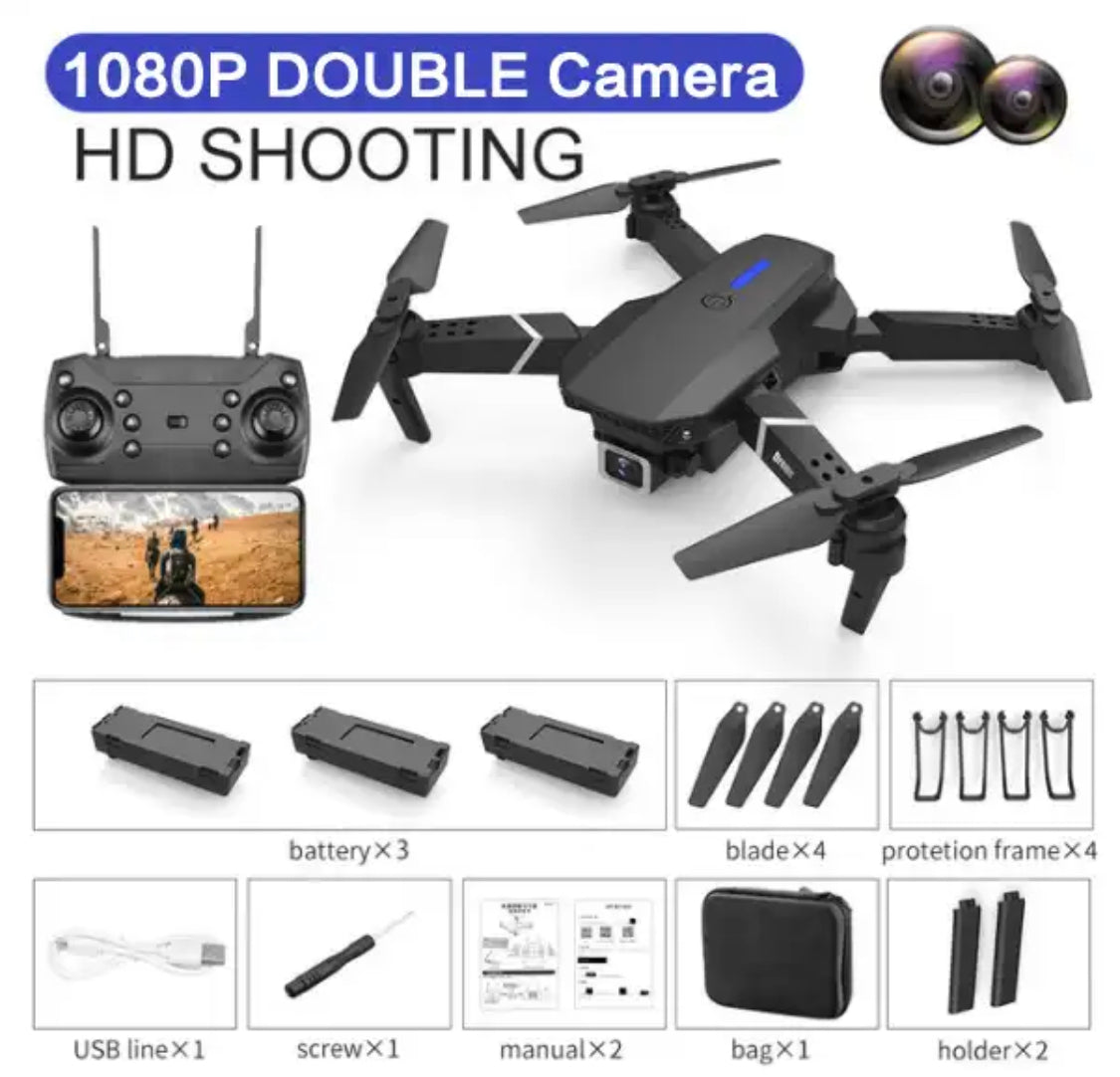 WIFI Pro Drohne mit 4K Dual Kamera