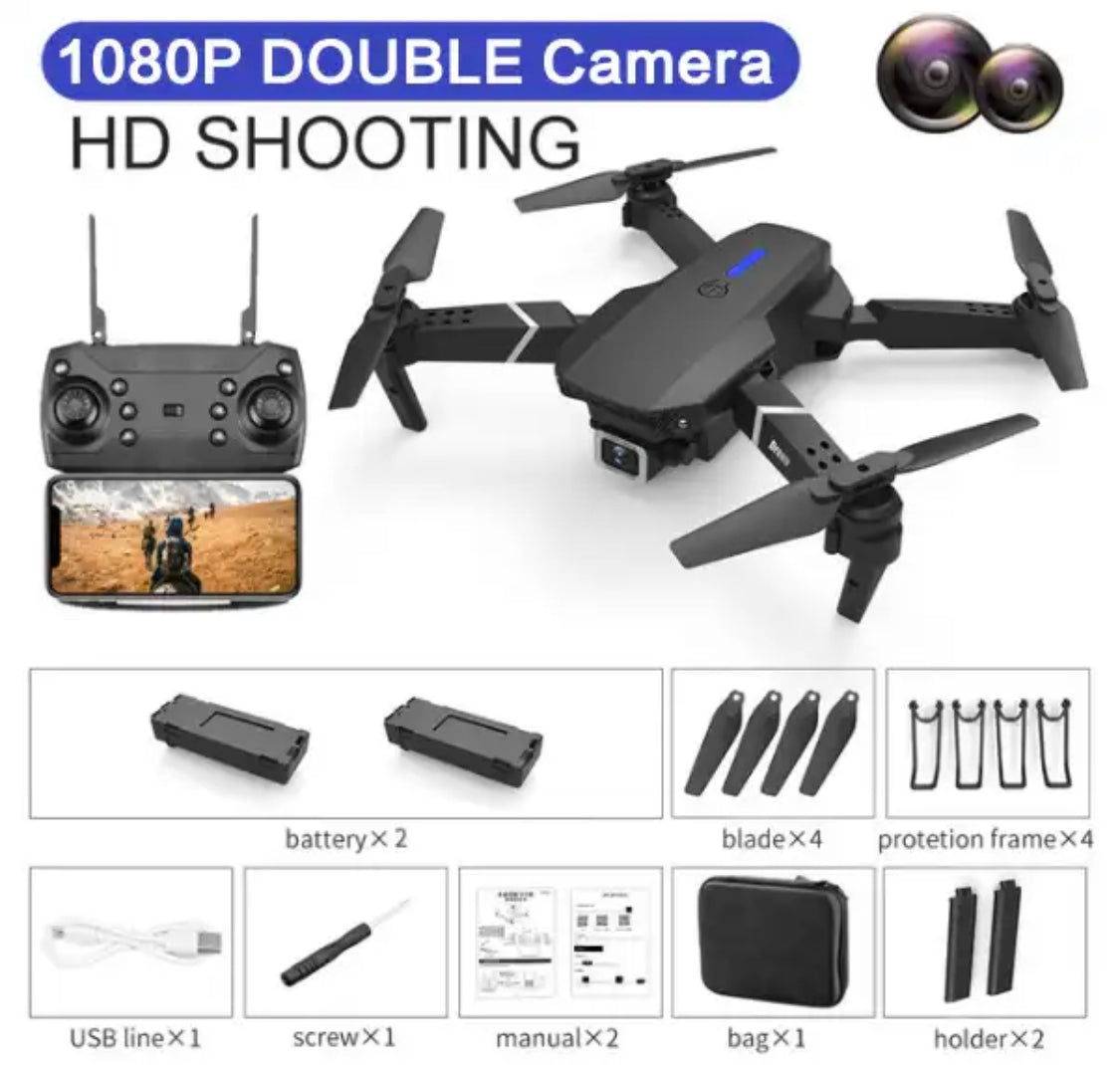 WIFI Pro Drohne mit 4K Dual Kamera